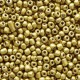 Seed beads 11/0 (2mm) Metallic antique gold